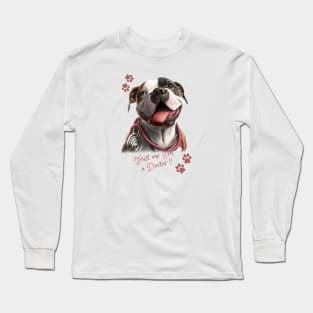 a Cute and Funny Dogtor Long Sleeve T-Shirt